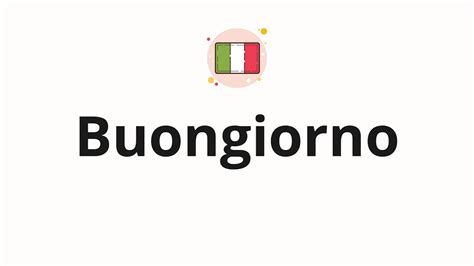 buongiono|how to pronounce buongiorno.